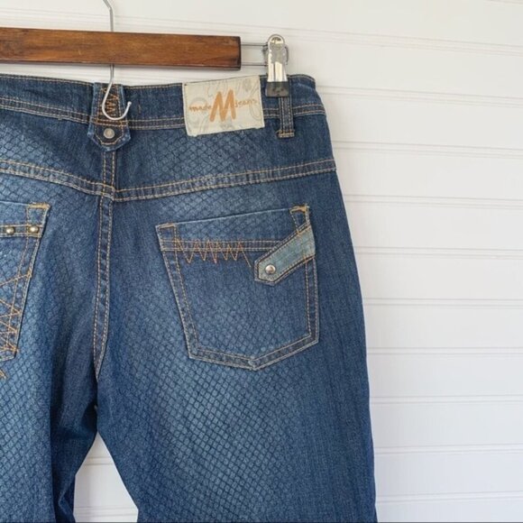 Made Jeans blue denim bootcut jeans size 9 - Picture 3 of 10